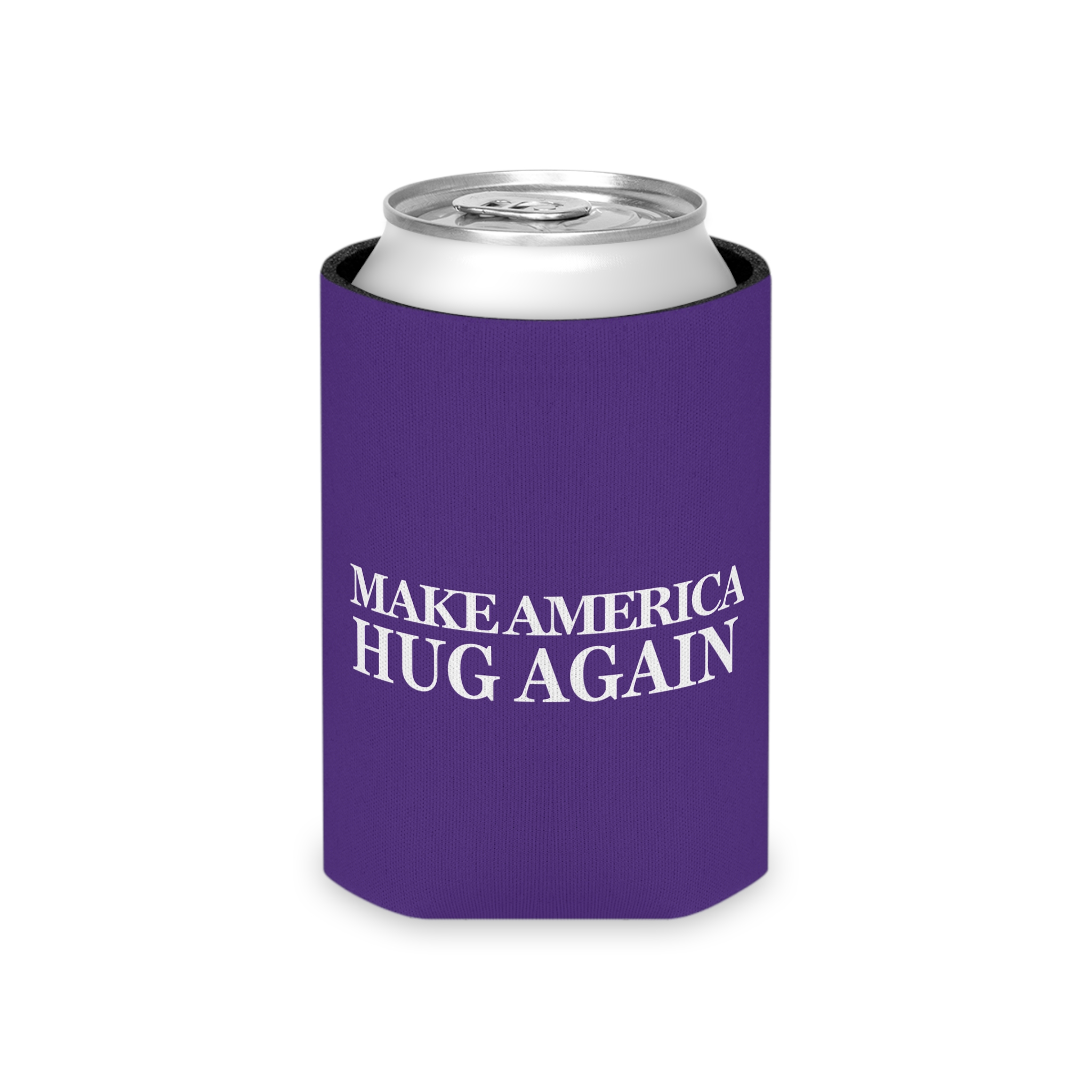 Make America Hug Again Can Cooler - Purple - Image 3
