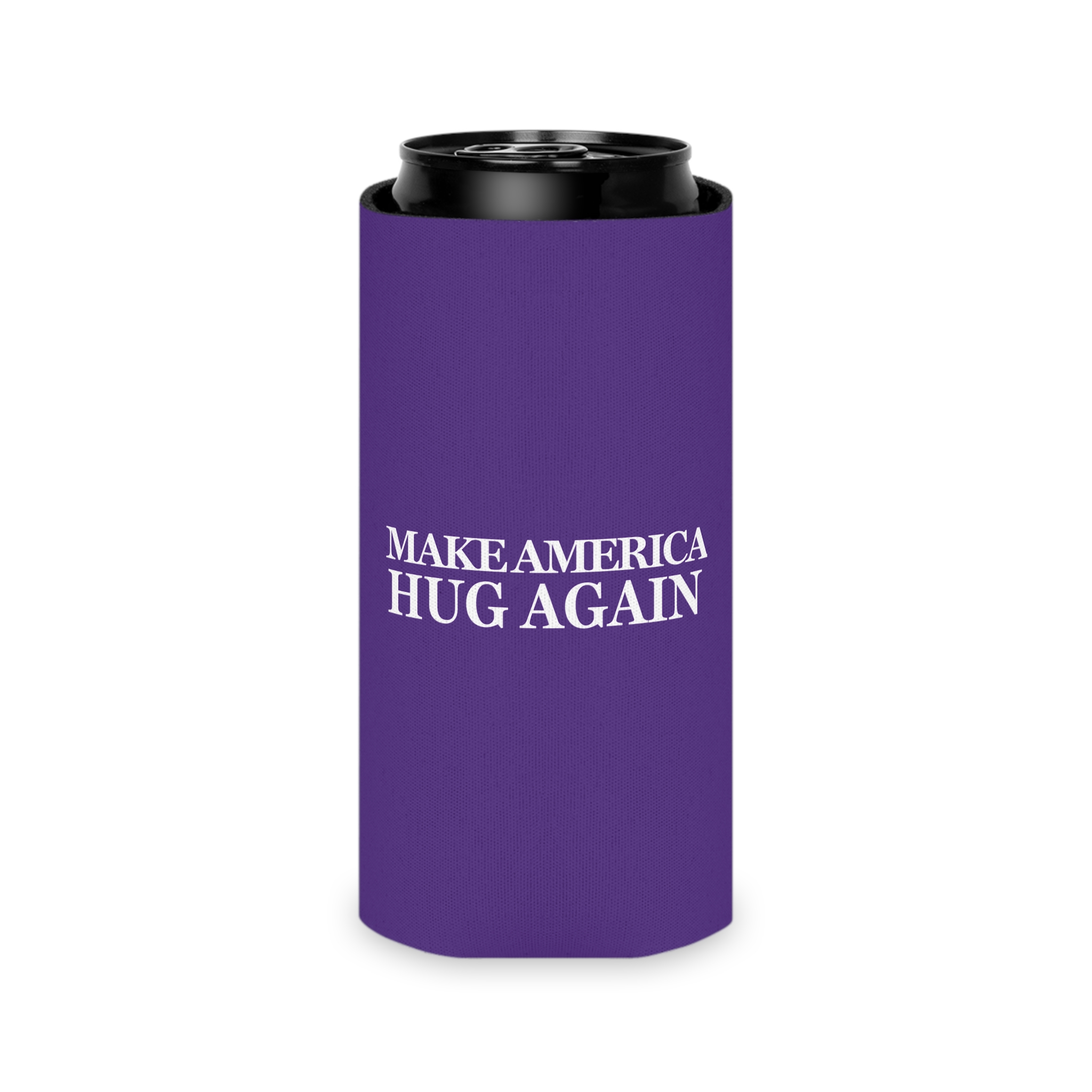 Make America Hug Again Can Cooler - Purple - Image 8