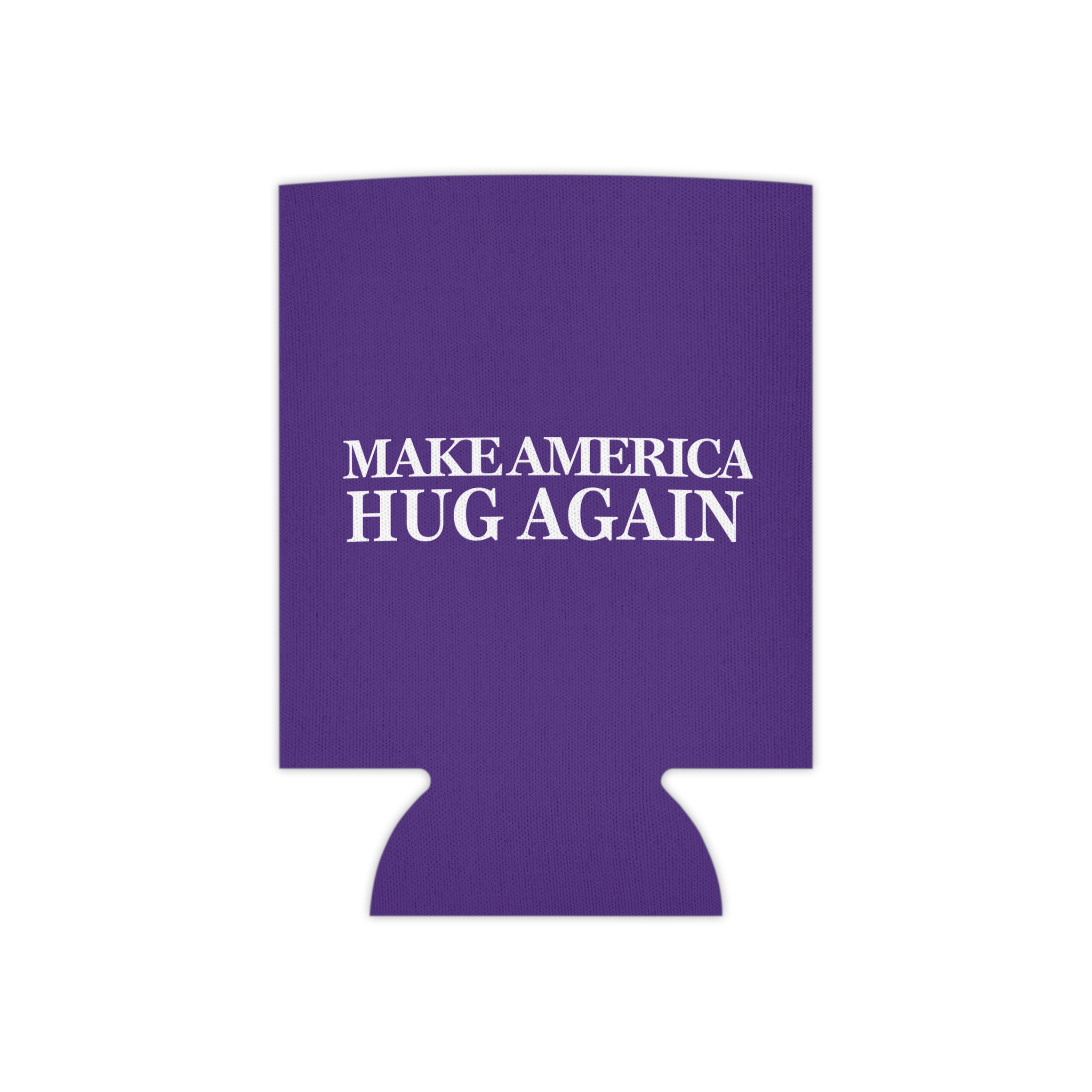 Make America Hug Again Can Cooler - Purple