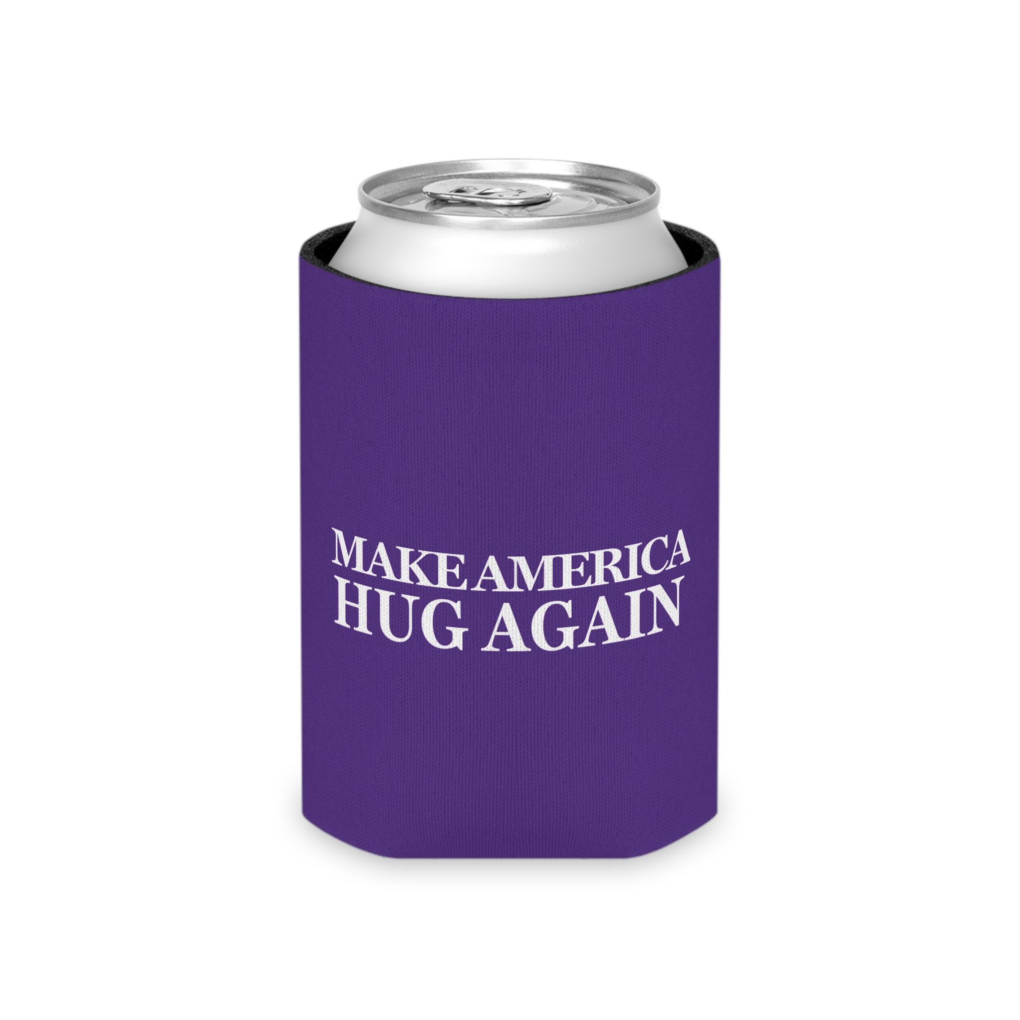 Make America Hug Again Can Cooler - Purple - Image 4